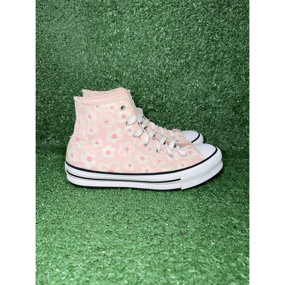 Converse Shoes Womens Size 9 Chuck Taylor All Star High Pink Platform Sneakers - Picture 2 of 11